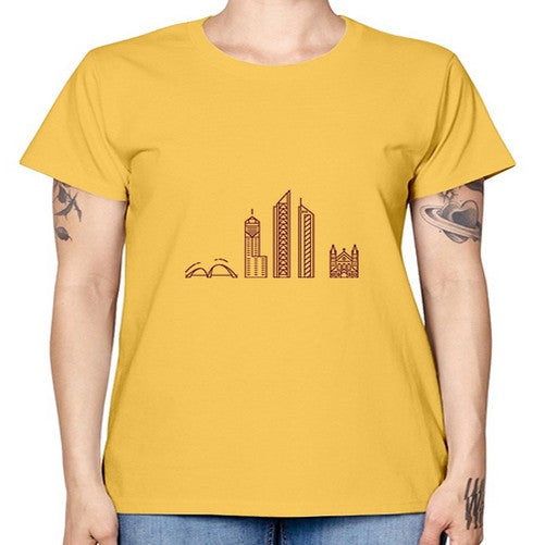 Perth 1596# - cities -  Missy T-Shirt