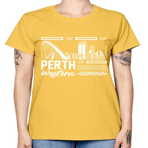 Perth 1597# - cities -  Missy T-Shirt