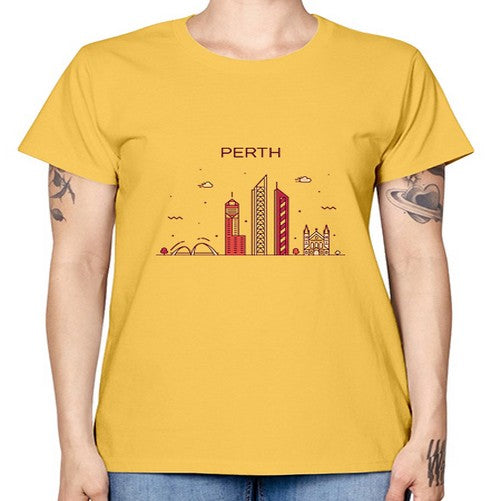 Perth 1598# - cities -  Missy T-Shirt