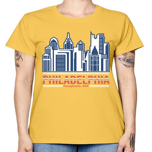 Philadelphia 1604# - cities -  Missy T-Shirt