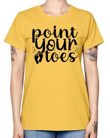 Point your toes 172# - ballet -  Missy T-Shirt