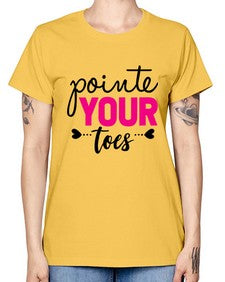 Pointe your toes 176# - ballet -  Missy T-Shirt