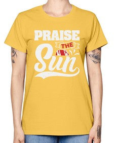 Praise the sun 40# - video games -  Missy T-Shirt