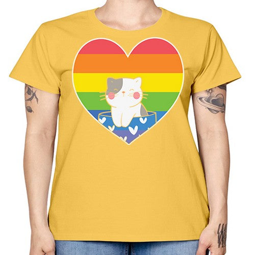 Pride Cat LGBT Kawaii Cats Anime 276# - anime -  Missy T-Shirt