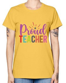 Proud Teacher 1343# - teacher -  Missy T-Shirt