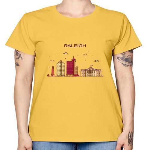 Raleigh 1710# - cities -  Missy T-Shirt