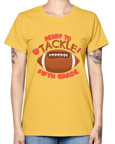 Ready to tackle fifth Grade 741# - fifth grade -  Missy T-Shirt