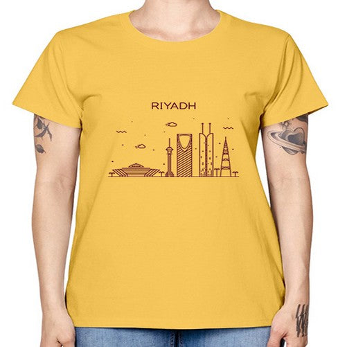 Riyadh 1739# - cities -  Missy T-Shirt