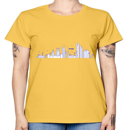Riyadh 1743# - cities -  Missy T-Shirt