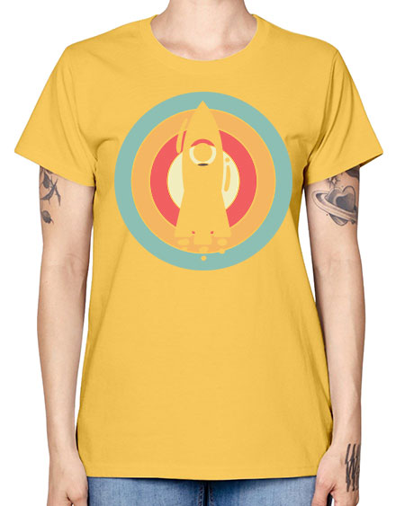Rocket Scientist 150# - general science -  Missy T-Shirt