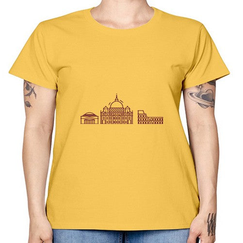 Rome 1749# - cities -  Missy T-Shirt