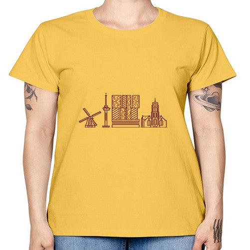 Rotterdam 1753# - cities -  Missy T-Shirt