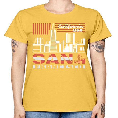 San Francisco 1777# - cities -  Missy T-Shirt