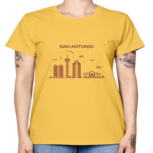 SanAntonio 1782# - cities -  Missy T-Shirt