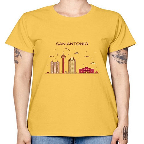 SanAntonio 1784# - cities -  Missy T-Shirt