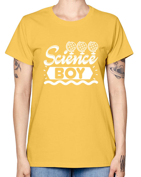 Science Boy 137# - general science -  Missy T-Shirt