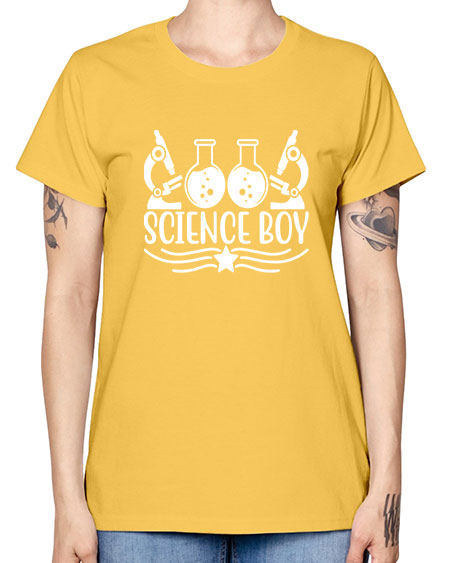 Science Boy 138# - general science -  Missy T-Shirt
