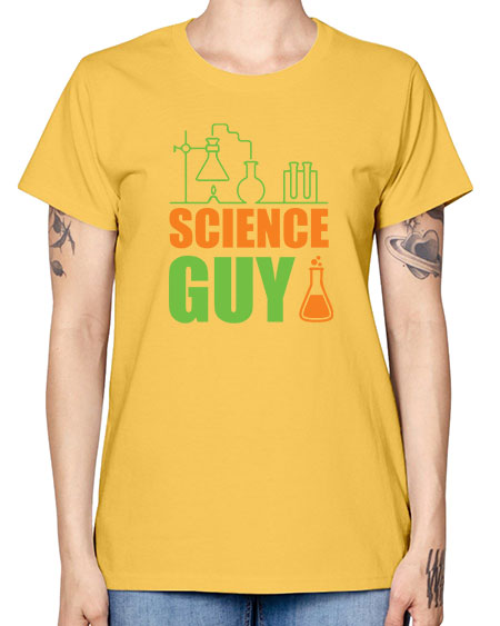 Science Guy 112# - general science -  Missy T-Shirt