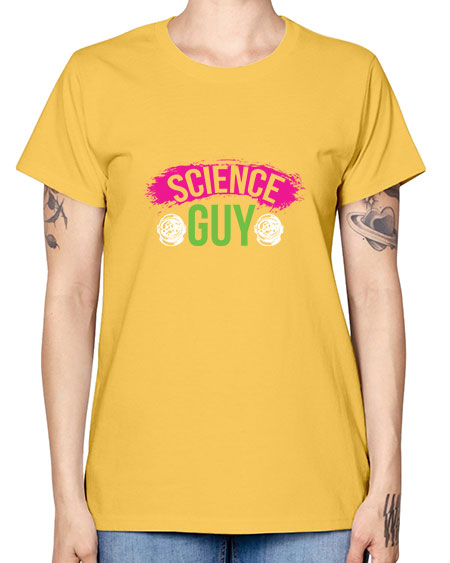 Science Guy 113# - general science -  Missy T-Shirt