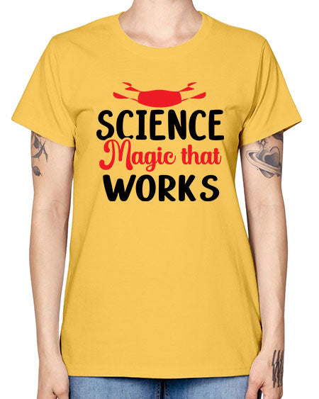 Science Magic that works 74# - general science -  Missy T-Shirt