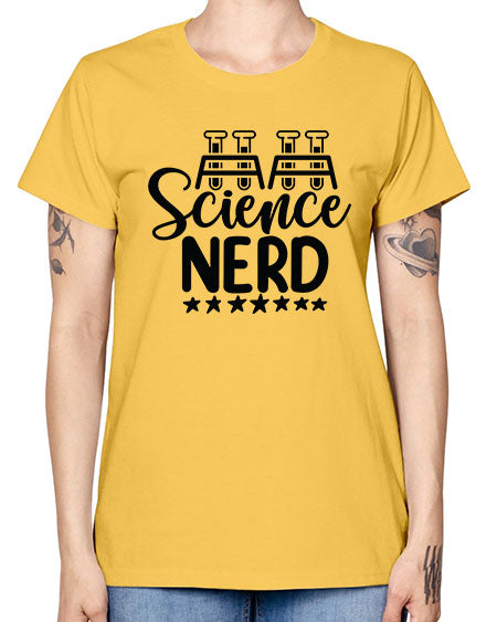 Science Nerd 58# - general science -  Missy T-Shirt