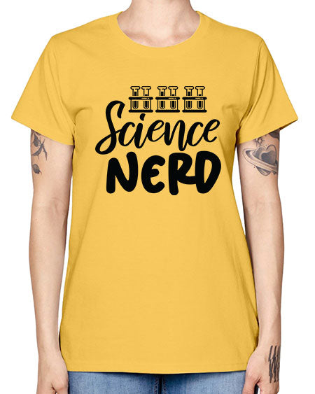 Science Nerd 64# - general science -  Missy T-Shirt