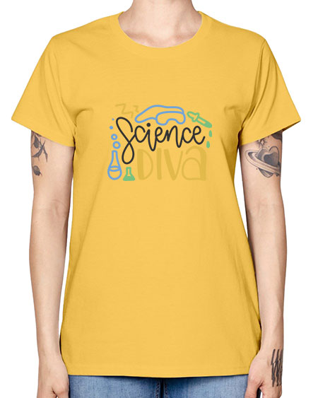 Sciencediva 43# - general science -  Missy T-Shirt
