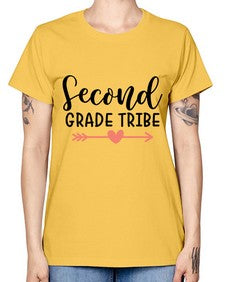 Second Grade Tribe 837# - second grade -  Missy T-Shirt