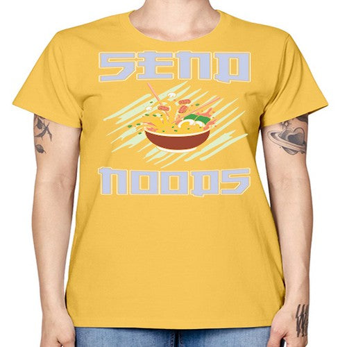 Send Noods Japanese Noodles Bowl Anime 282# - anime -  Missy T-Shirt