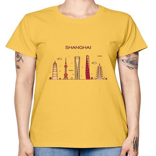 Shanghai 1827# - cities -  Missy T-Shirt