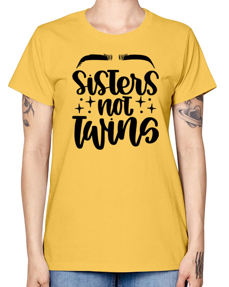 Sister Not Twins Style 23# - beauty - fashion -  Missy T-Shirt