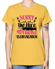 Sorry The Nice Nurse Style Style 1422# - nurse -  Missy T-Shirt