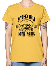 Speed kill 1107# - graphic -  Missy T-Shirt