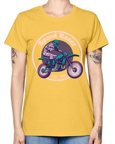 Speed racer 63# - motorcycle -  Missy T-Shirt