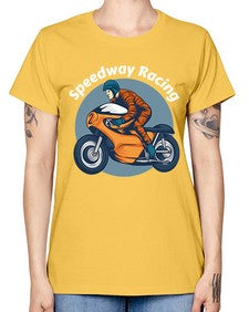 Speedway racing 64# - motorcycle -  Missy T-Shirt