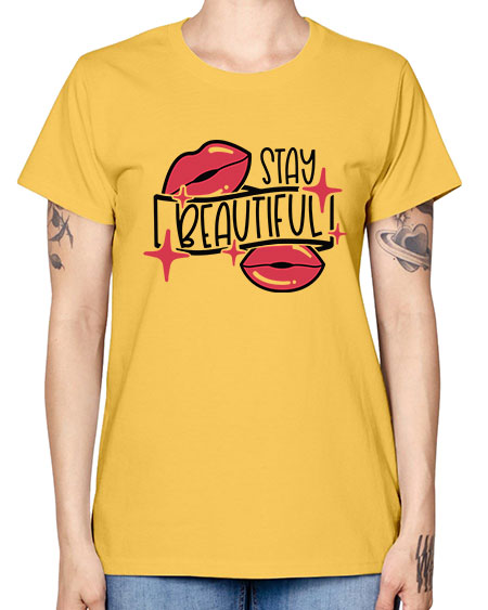 Stay Beautiful Style 19# - beauty - fashion -  Missy T-Shirt