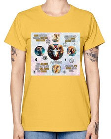 Straight Aries 469# - aries -  Missy T-Shirt