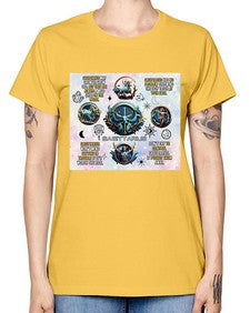 Straight Saggitarius 476# - sagittarius -  Missy T-Shirt