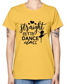 Straight outta dance class 188# - ballet -  Missy T-Shirt