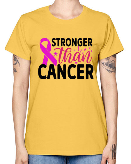 Stronger Than Cancer 6# - breast cancer -  Missy T-Shirt