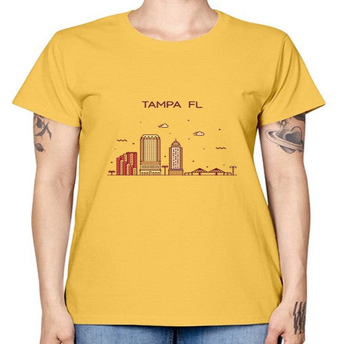 TampaFL 1946# - cities -  Missy T-Shirt