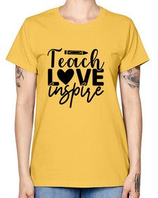 Teach love inspire 1442# - teacher -  Missy T-Shirt