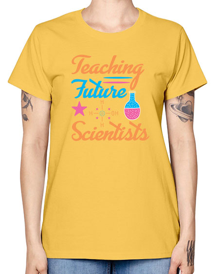 TeachingfuturescientistsScience tshirt design Sciencetshirtdesign 23# - general science -  Missy T-Shirt
