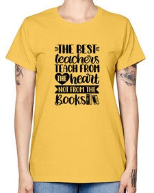 The Best Teachers Teach Style 1504# - teacher -  Missy T-Shirt