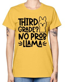 Third Grade No Prob 971# - third grade -  Missy T-Shirt