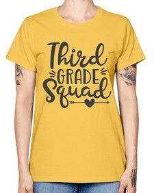 Third Grade Squad 975# - third grade -  Missy T-Shirt