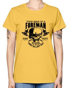 This man is 1166# - skull and bones -  Missy T-Shirt