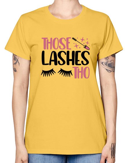 Those Lashes Tho Style 11# - beauty - fashion -  Missy T-Shirt