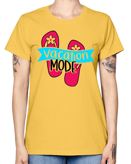 Vacation Mode Style 8# - summer -  Missy T-Shirt