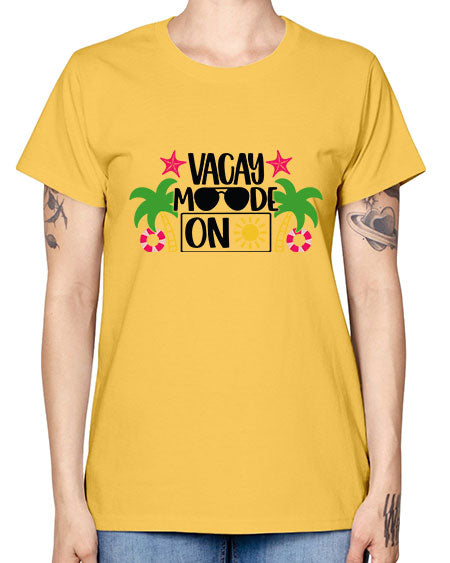 Vacay Moode On Style 7# - summer -  Missy T-Shirt